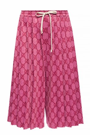 Patterned shorts with pleats, zdjęcie 1 Patterned shorts with pleats od Gucci
